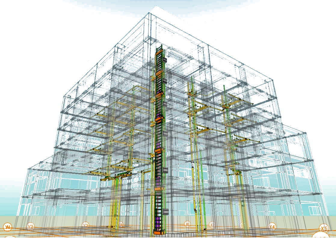 設備BIMモデルのイメージ